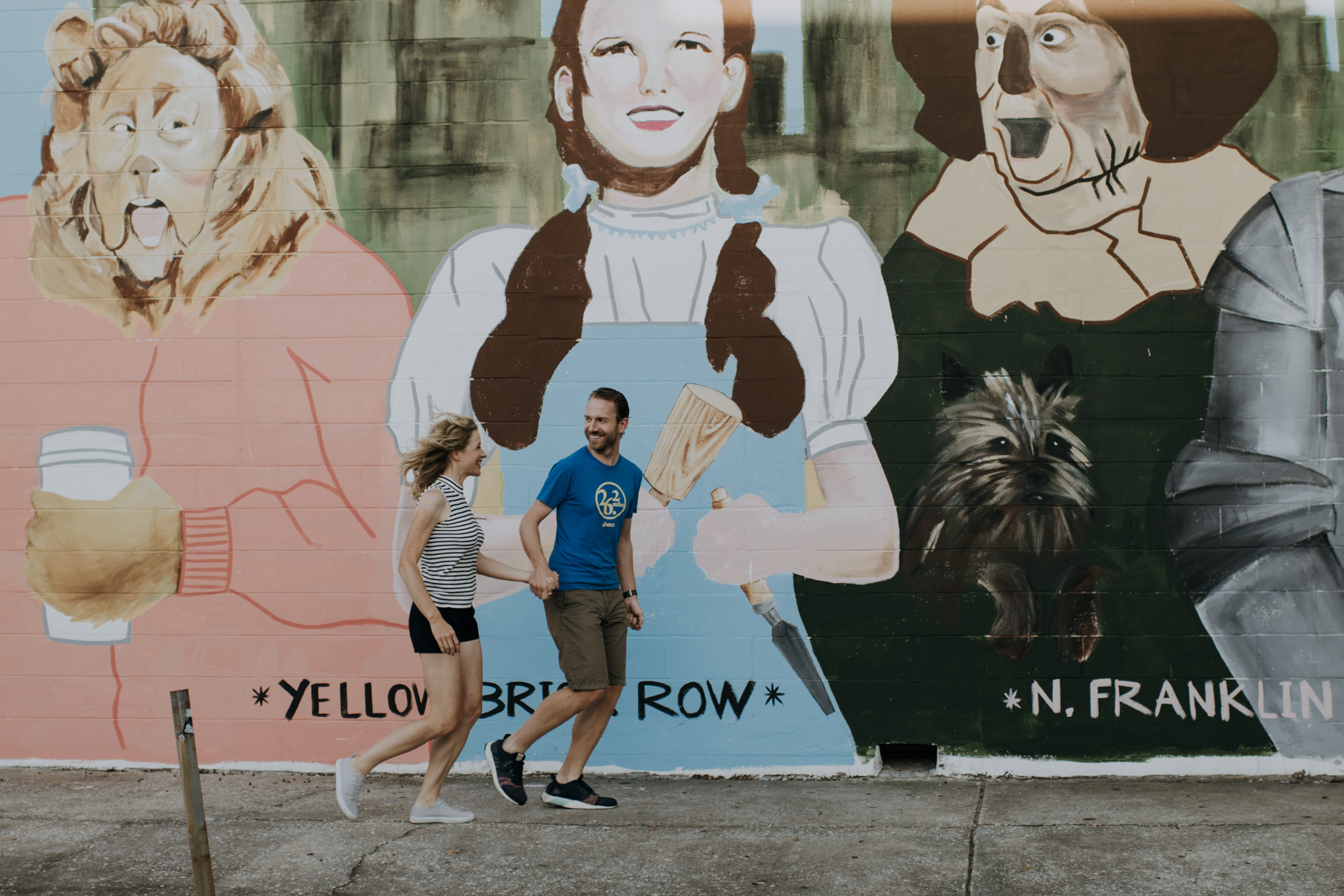 tampa mural shoot | freehearted film co | tampa wedding photography | tampa wedding photographer